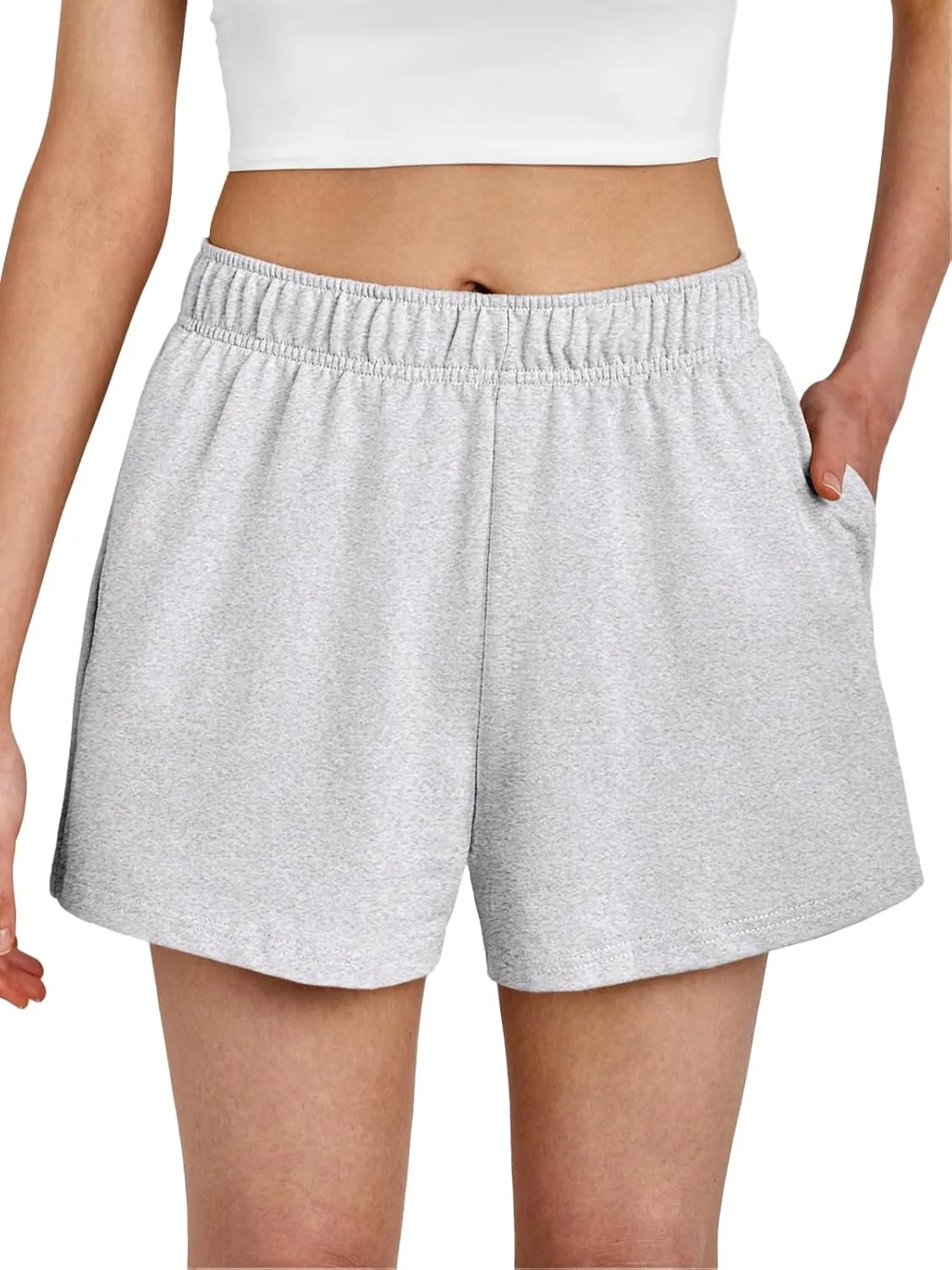 AUTOMET Womens Sweat Shorts Trendy Casual Athletic Running Summer Vacation Outfits Comfy 2025 Fashion Workout Clothing