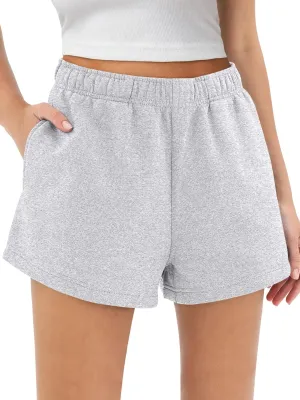 AUTOMET Womens Sweat Shorts Trendy Casual Athletic Running Summer Vacation Outfits Comfy 2025 Fashion Workout Clothing