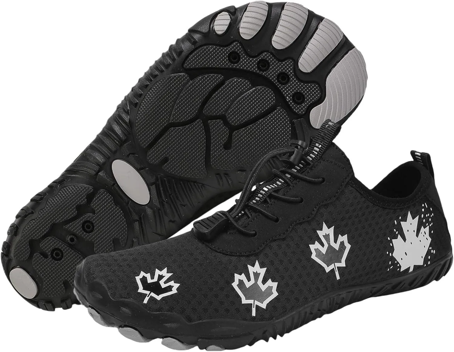 Barefoot Zero Drop Hiking Waterproof Shoes Women Grounded Waterproof Footwear for Women Breathable Non-Slip Athletic Footwear Wide Toe Water Shoes for Hiking Neuropathy Lightweight Walking Shoe
