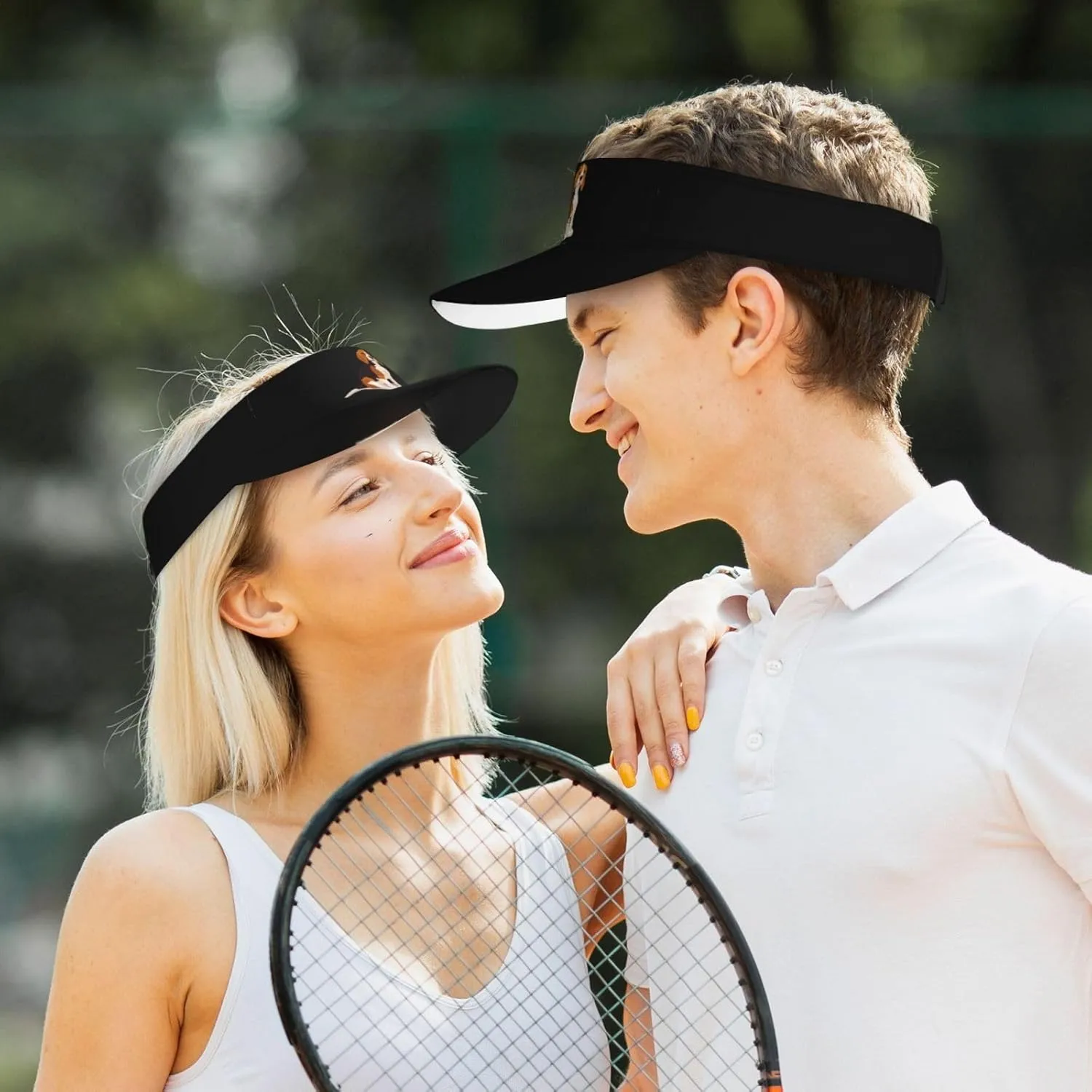Beagle Sport Sun Visor Hats Ball Caps Adjustable Empty Top Baseball Sun Cap for Men Women