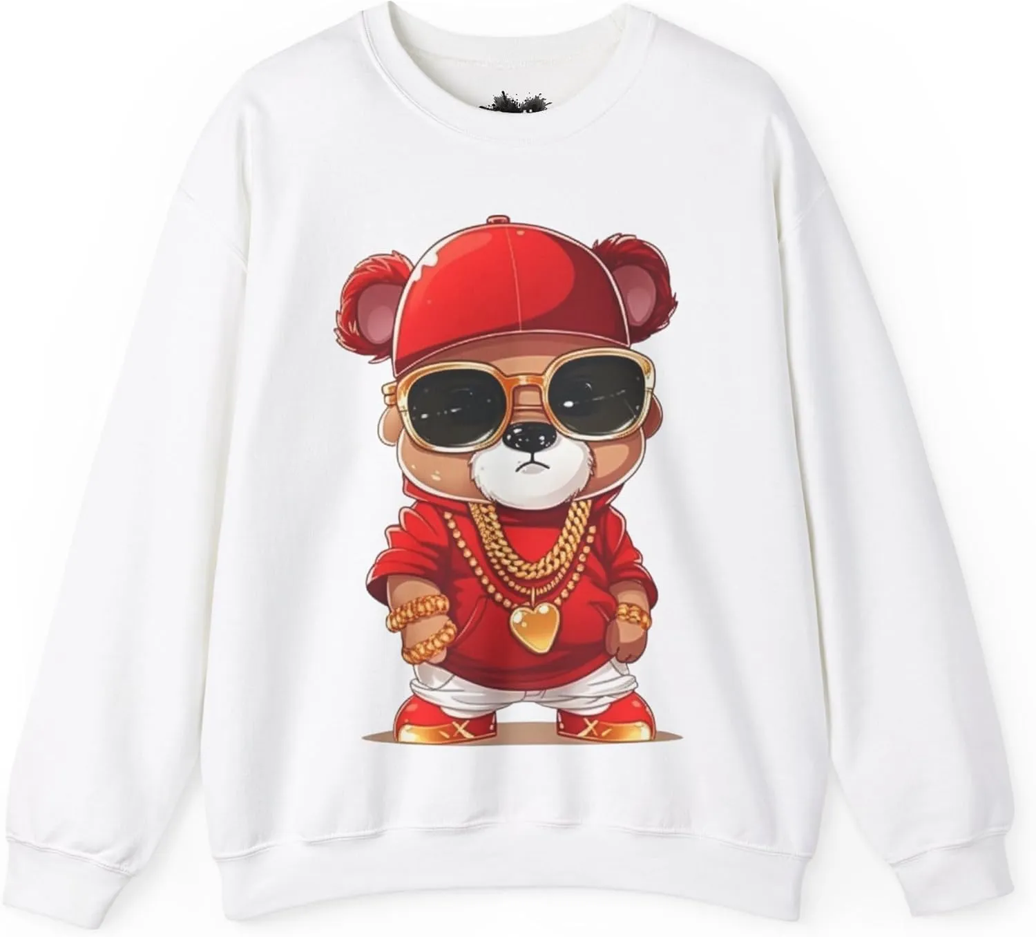 Bear Sweatshirt To Match Unisex Heavy Blend Crewneck Sweatshirt, Boyfriend Gift For Him, Dad Birthday Gift, Matching