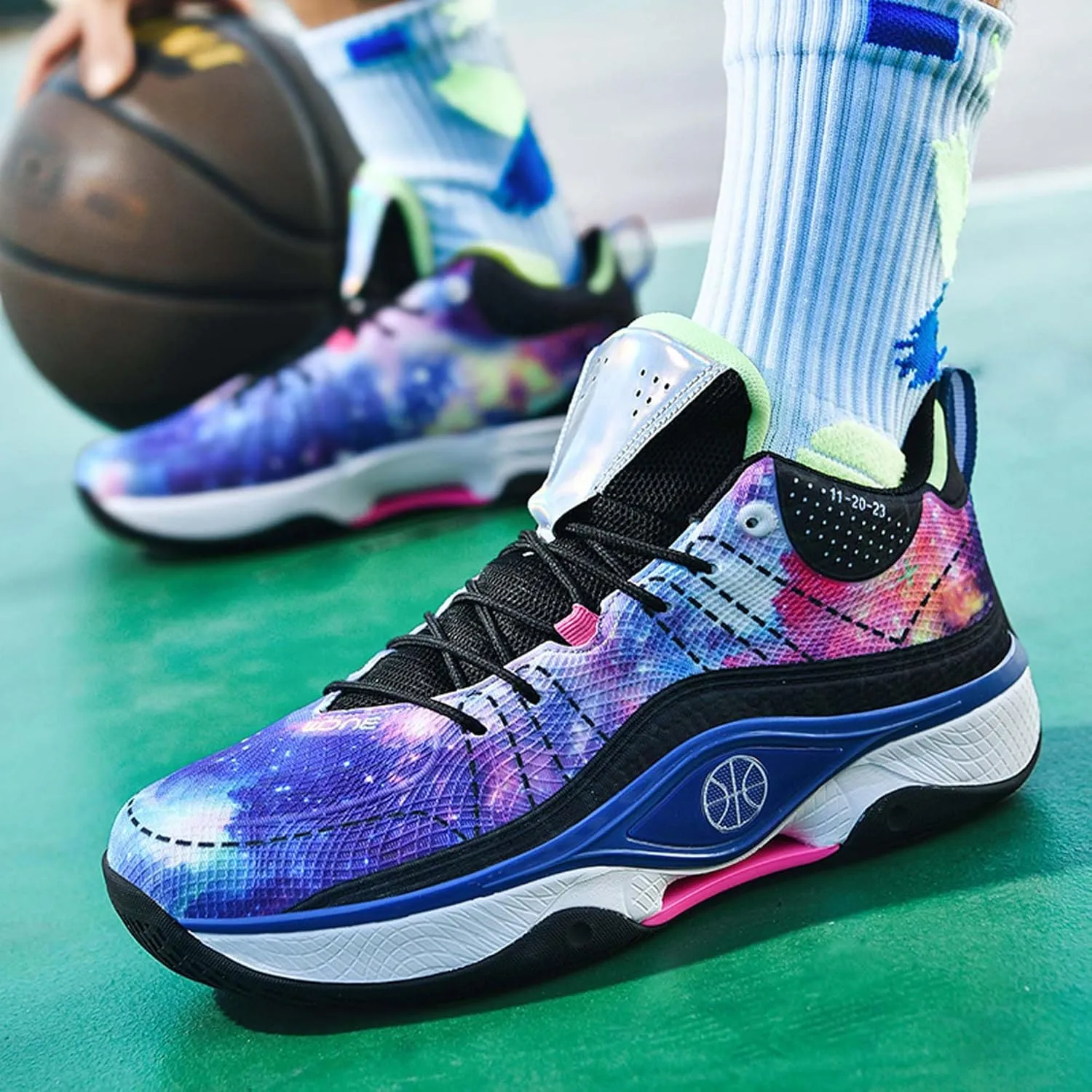 Breathable Cushioning Youth Basketball Shoes Couple Fashion Sports Basketball Shoes