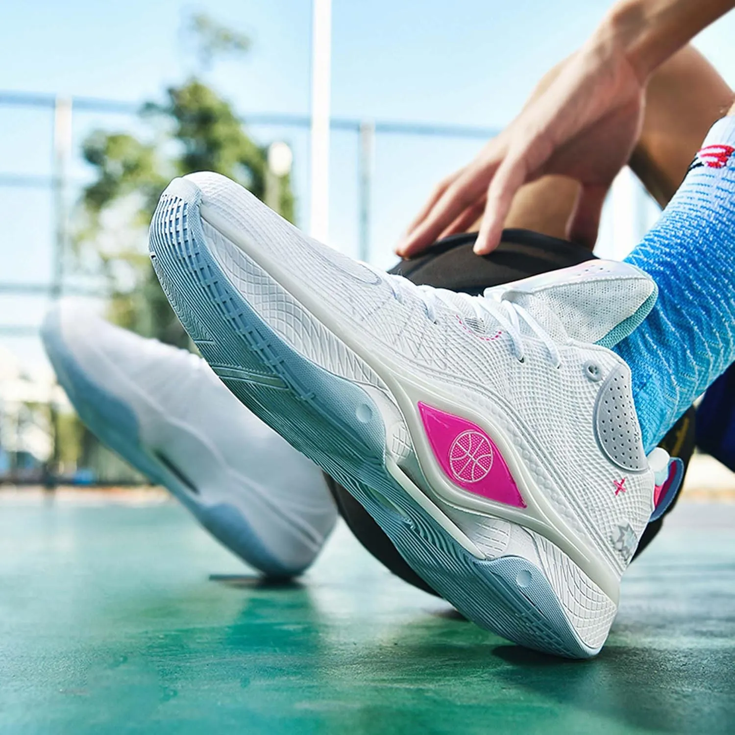 Breathable Cushioning Youth Basketball Shoes Couple Fashion Sports Basketball Shoes