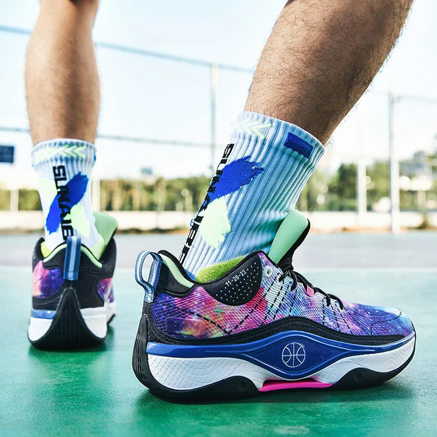 Breathable Cushioning Youth Basketball Shoes Couple Fashion Sports Basketball Shoes