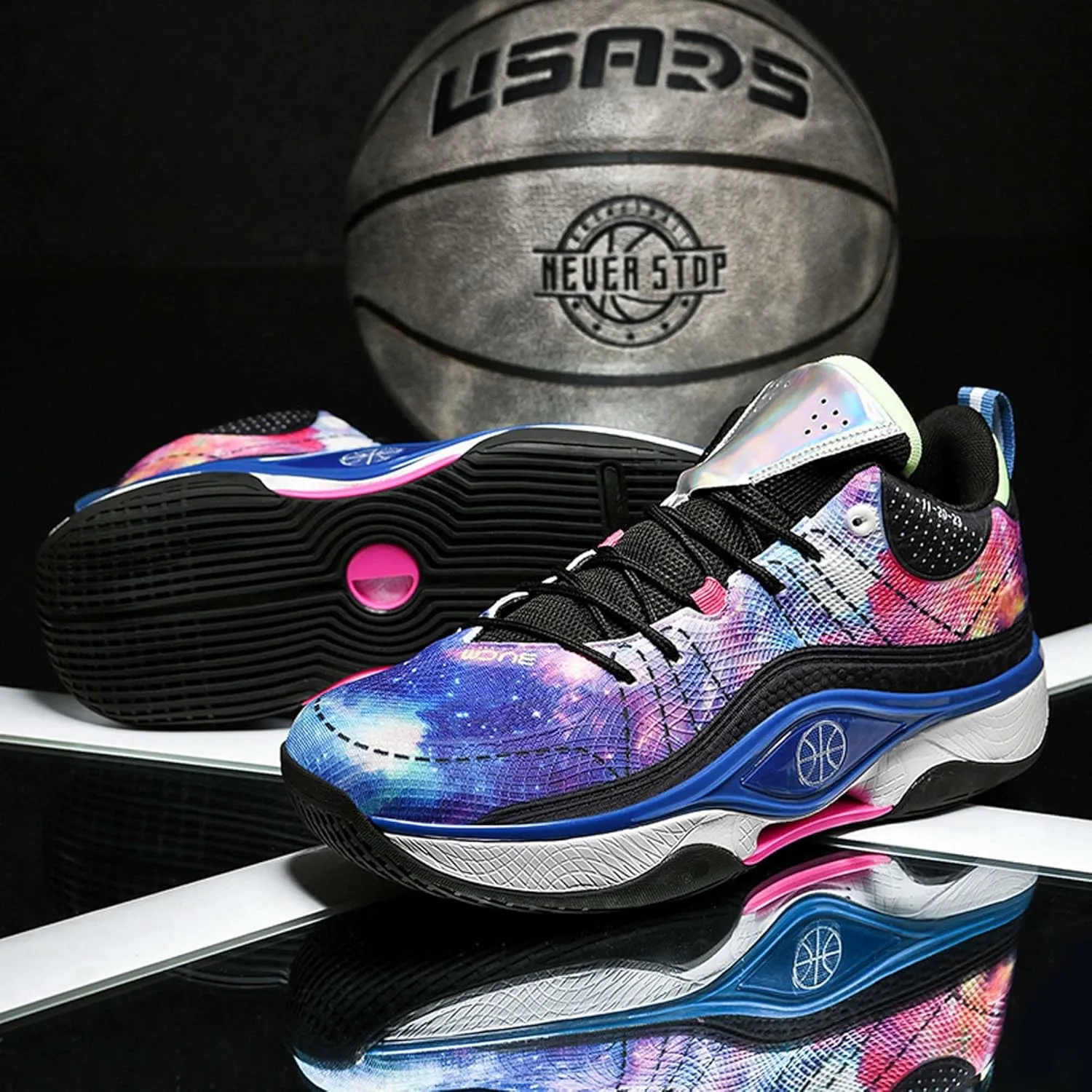 Breathable Cushioning Youth Basketball Shoes Couple Fashion Sports Basketball Shoes