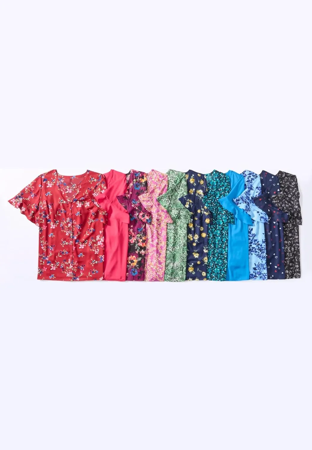Catherines Women's Plus Size Petite Isabella Romance Blouse