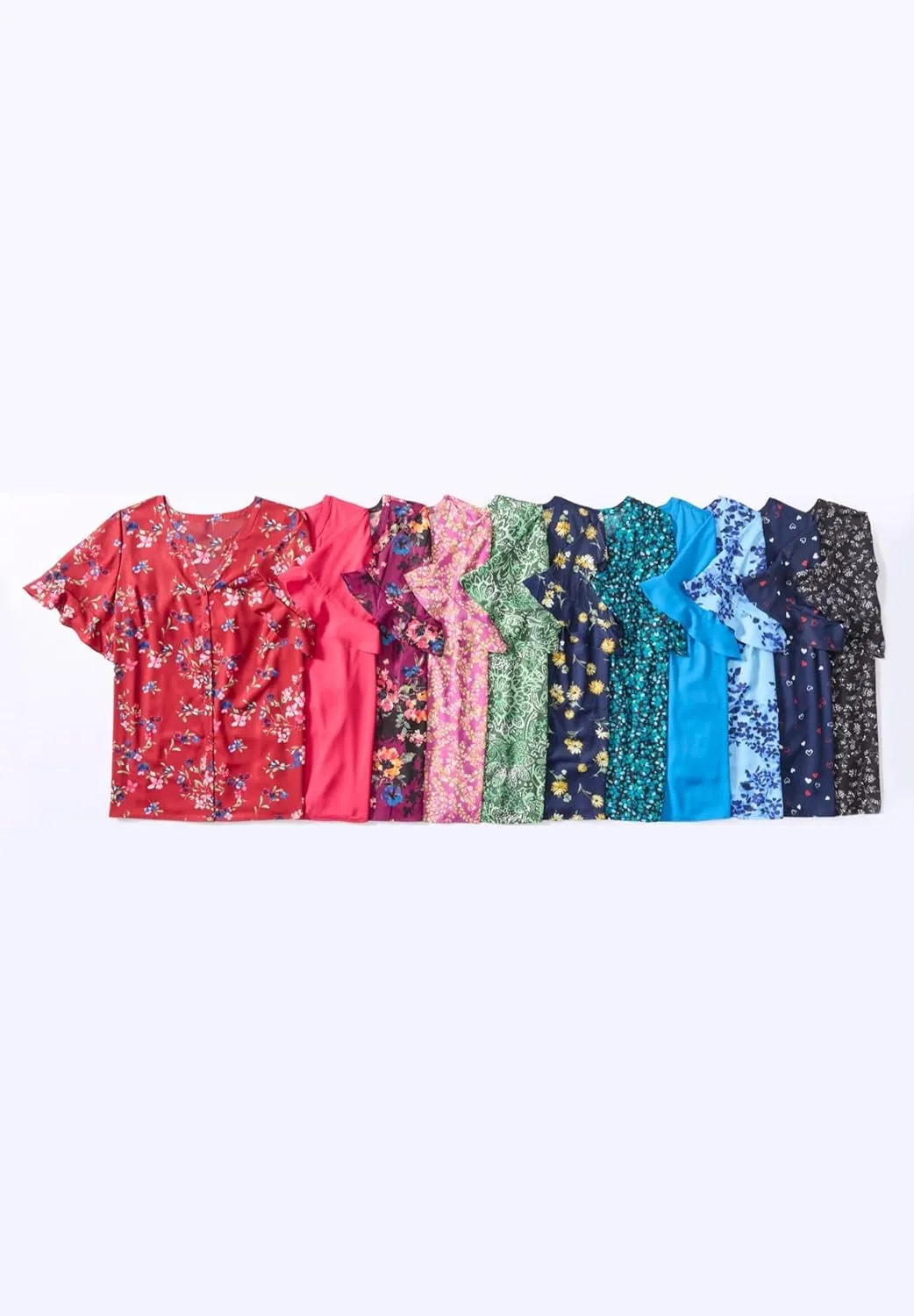 Catherines Women's Plus Size Petite Isabella Romance Blouse