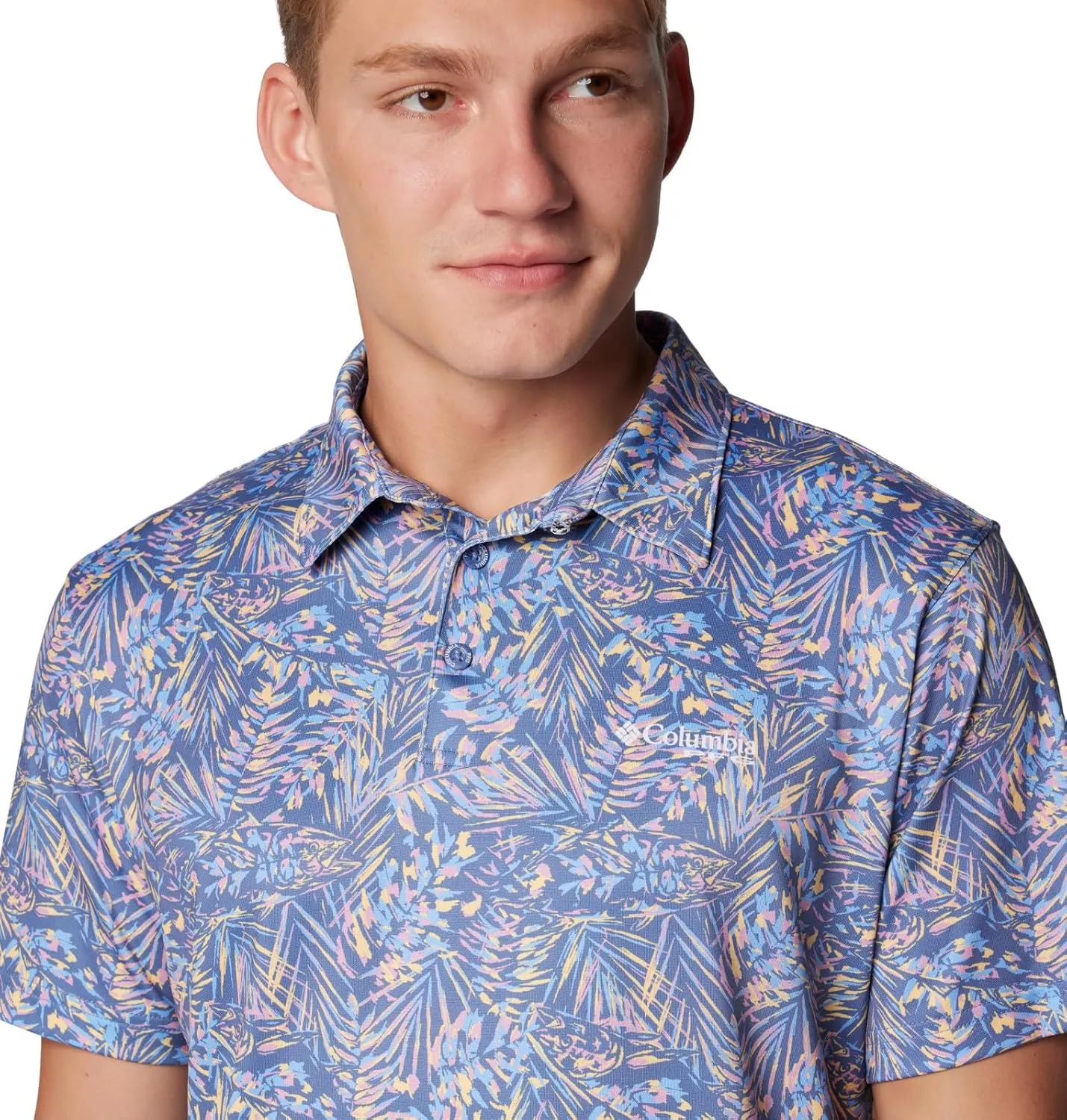 Columbia Men's Super Slack Tide Stretch Polo