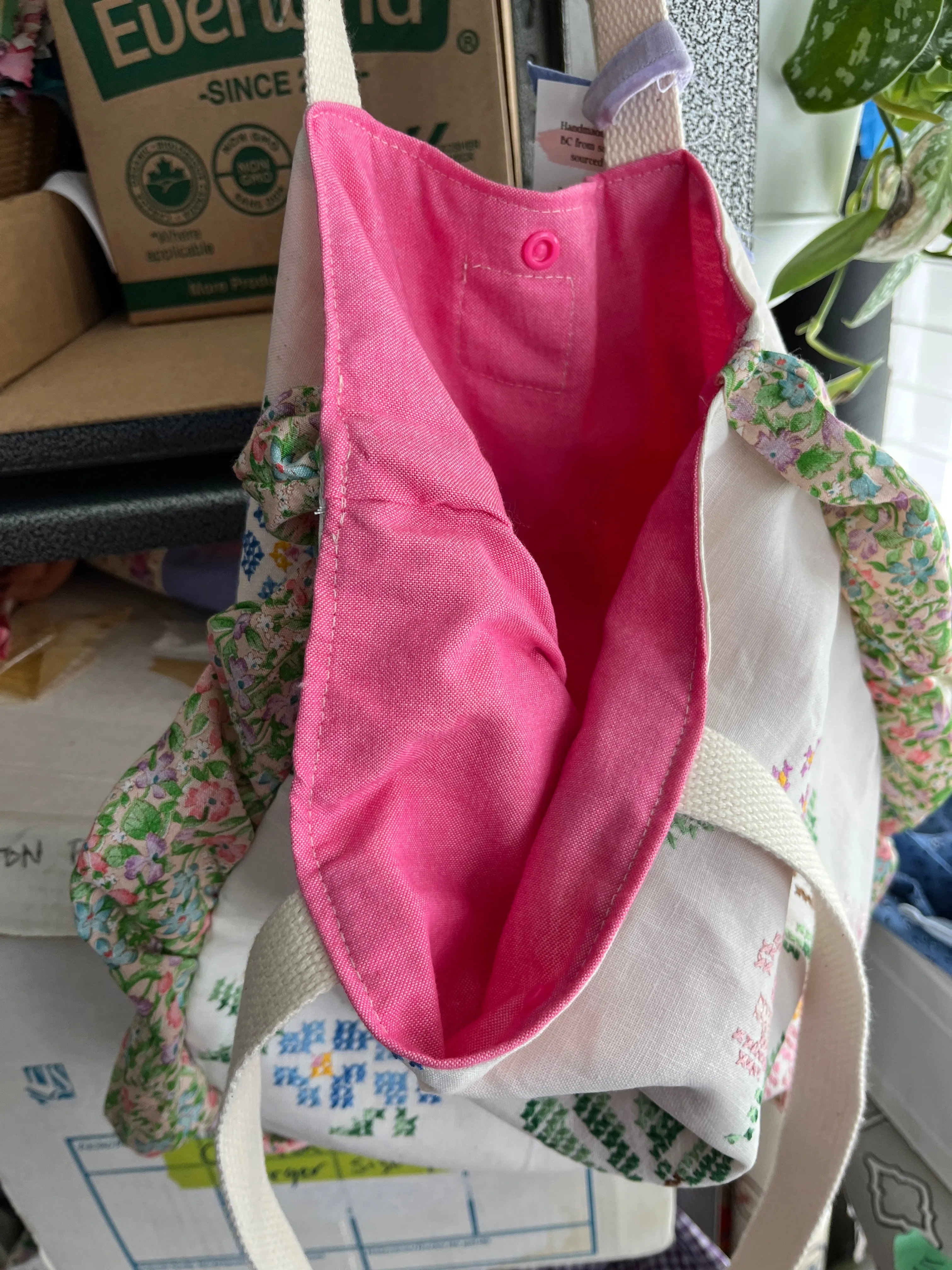 “Cross stitch” Tote Bag