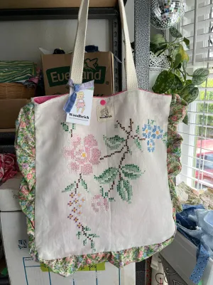 “Cross stitch” Tote Bag