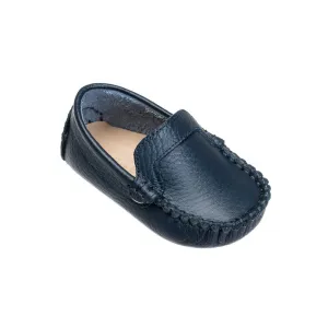 Elephantito Baby Boys Shoes - Moccasins - Navy Blue