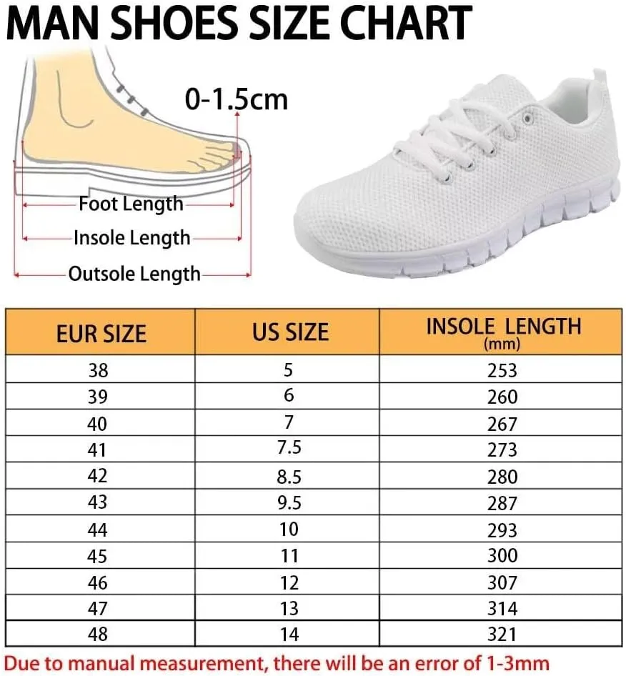 Fashion Walking Shoes Casual Lightweight Outdoor Golf Sneakers Men Breathable Camping Shoes for Hiking US 5-14 White Sole