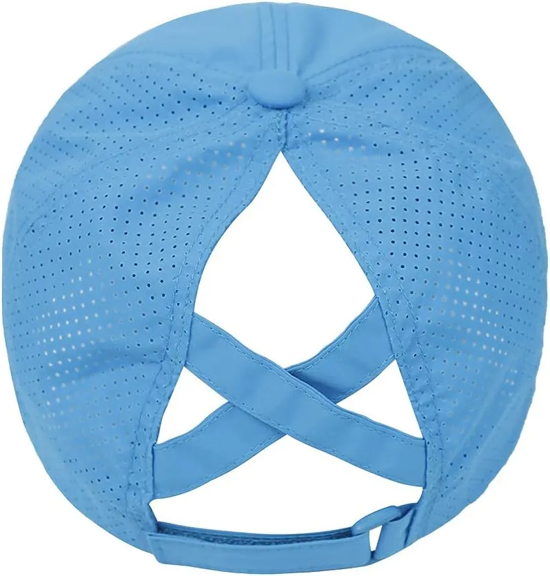 FASHIXD Ponytail Baseball Cap for Women Mesh Quick Dry Baseball Hat with Ponytail Hole