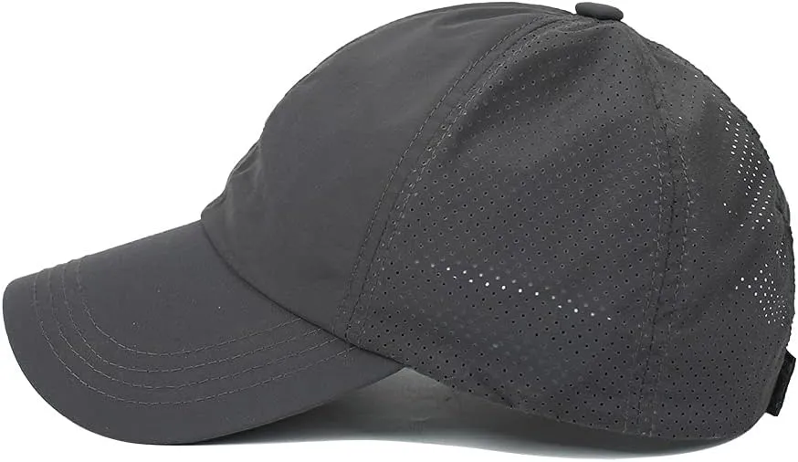 FASHIXD Ponytail Baseball Cap for Women Mesh Quick Dry Baseball Hat with Ponytail Hole