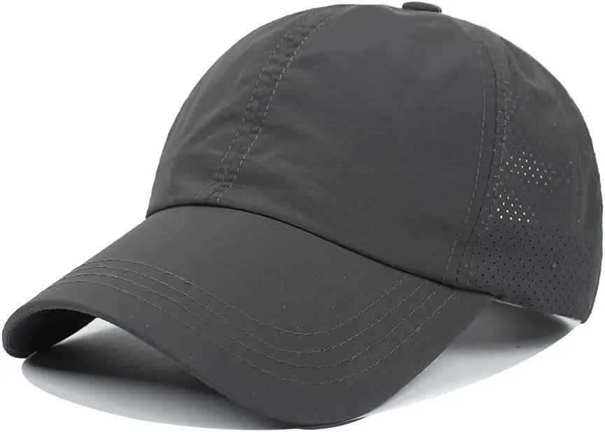 FASHIXD Ponytail Baseball Cap for Women Mesh Quick Dry Baseball Hat with Ponytail Hole