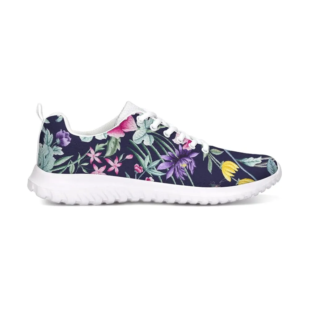 FYD Sporty Sneakers in blue chinoiserie