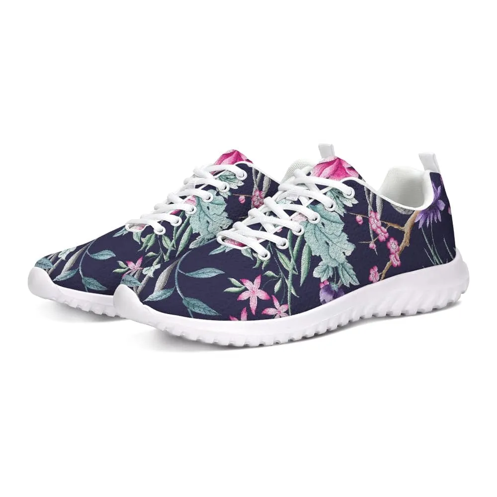 FYD Sporty Sneakers in blue chinoiserie