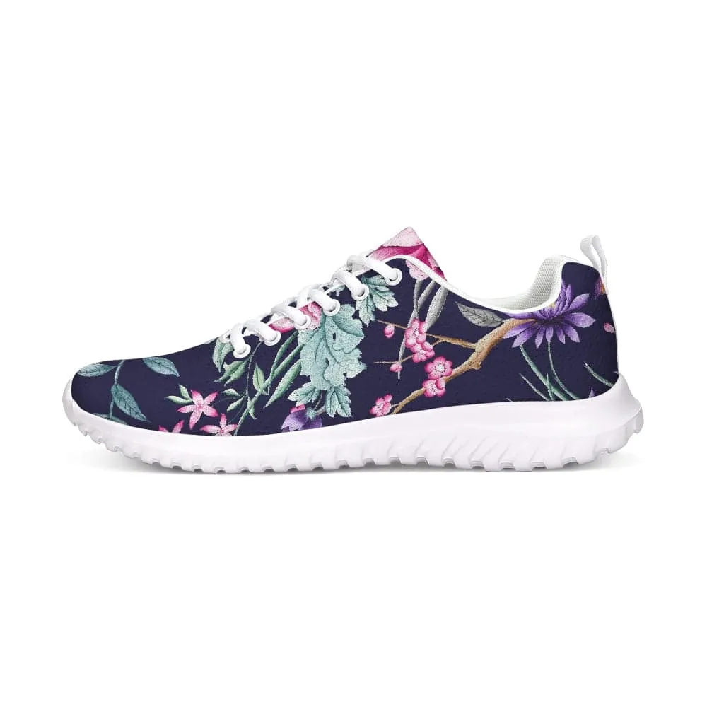 FYD Sporty Sneakers in blue chinoiserie
