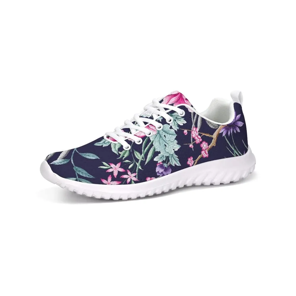 FYD Sporty Sneakers in blue chinoiserie