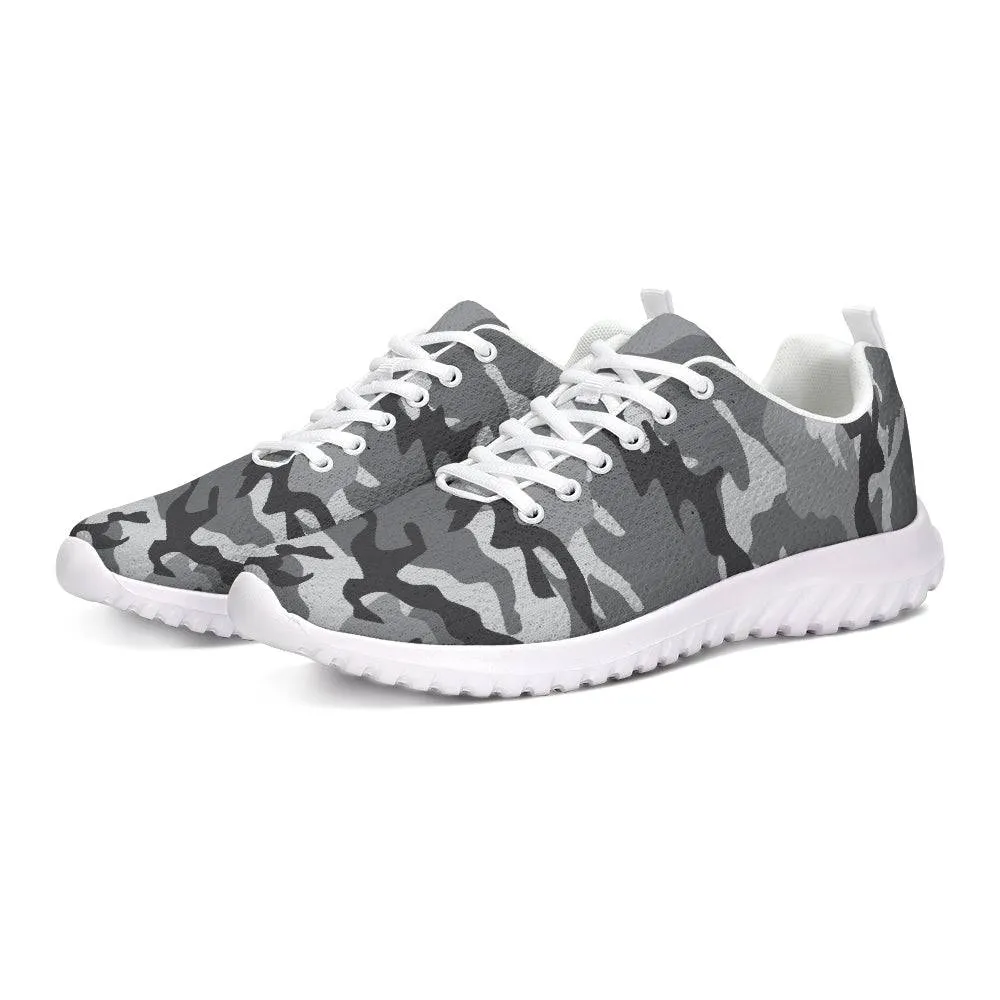 FYD Sporty Sneakers in light grey camouflage