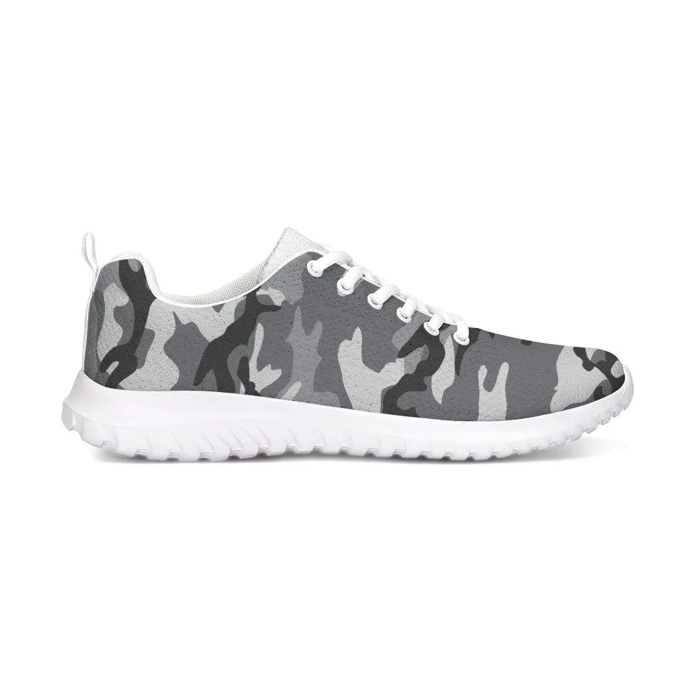 FYD Sporty Sneakers in light grey camouflage