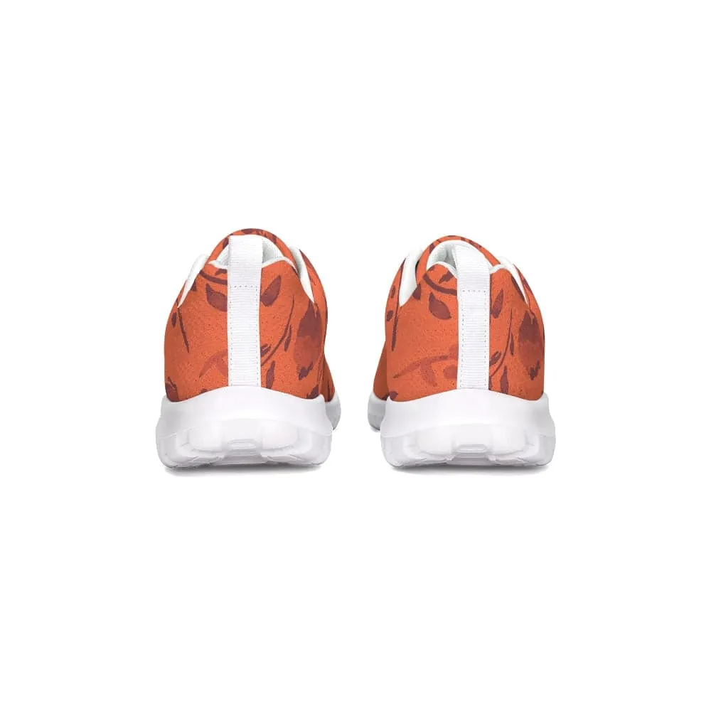 FYD Sporty Sneakers in orange floral