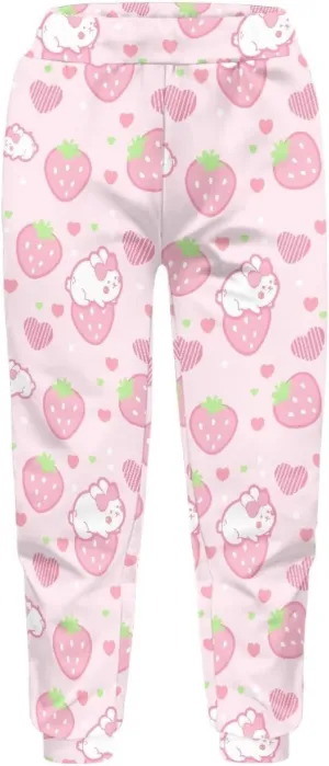 Girls Active Jogger Sweatpants Novelty Casual Boys Athletic Pants