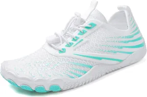 Grounded Footwear for Women Wide Width Walking Hiking Winter Footwear Barefoot Shoes Womens, Waterproof Hiking Boots Non Slip Hikes Water Shoes for Neuropathy Healthy Shoe for Swim Beach Pool Yoga
