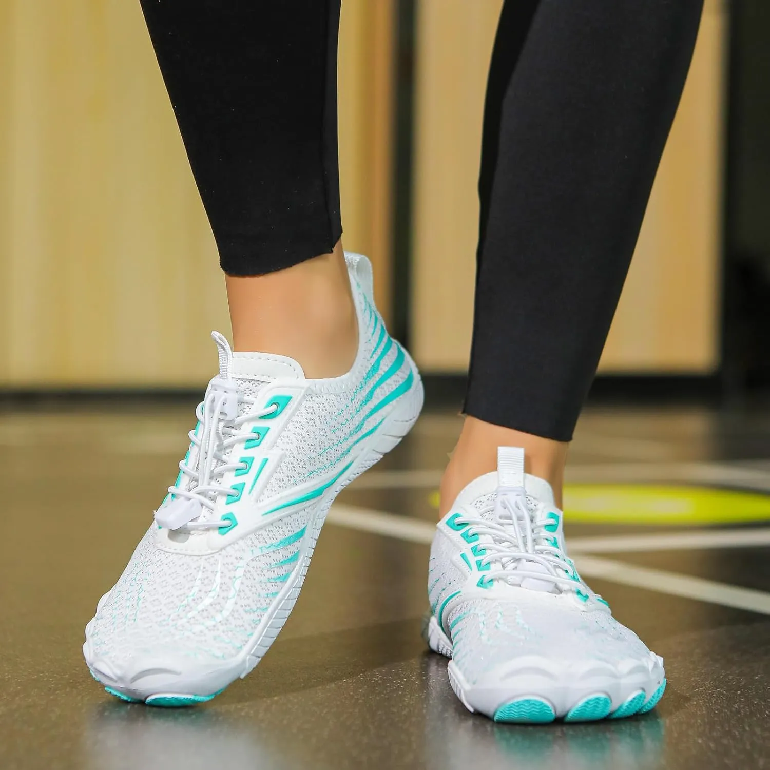 Grounded Footwear for Women Wide Width Walking Hiking Winter Footwear Barefoot Shoes Womens, Waterproof Hiking Boots Non Slip Hikes Water Shoes for Neuropathy Healthy Shoe for Swim Beach Pool Yoga