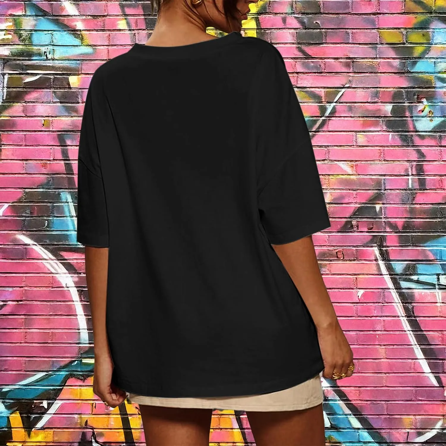 Jersey Shirts Oversized Graphic Tees Y2k for Women Number V Neck Baggy T Shirts Grunge Coquette Clothes Streetwear
