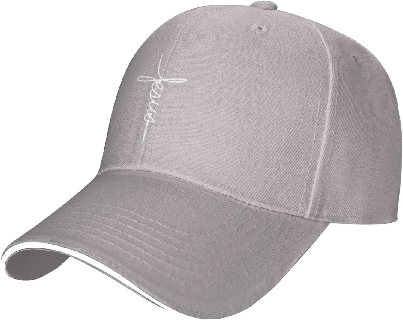 Jesus Cross Blessed Faith Christian Religious Gift Baseball Cap Men Ponytail Hat Women Sun Hat Trucker Hat Black