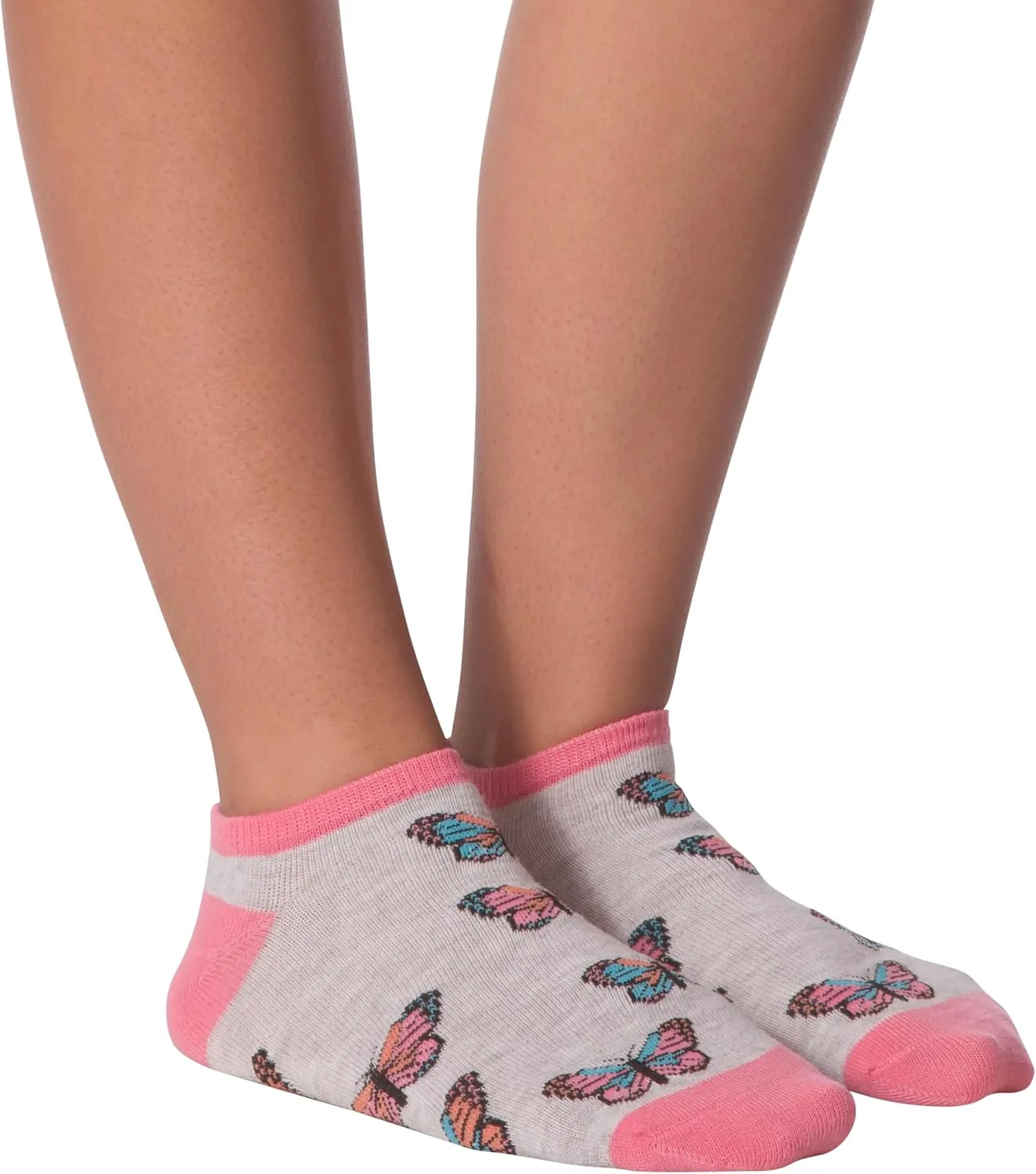 K. Bell Women's Fun Animal Low Cut Socks-6 Pairs-Cool & Cute Novelty Fashion No Show Gifts