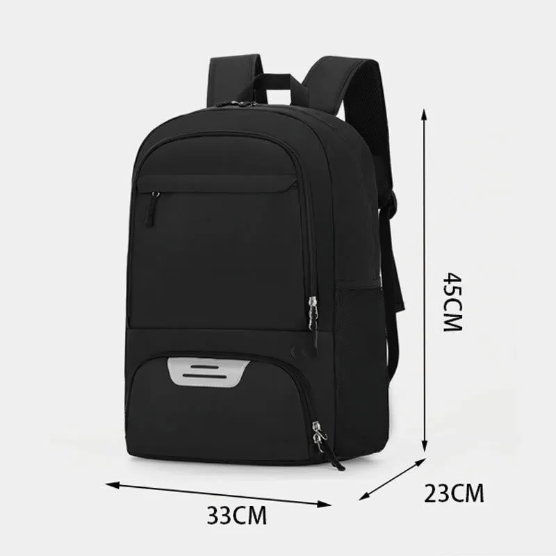 Large Capacity Sport Bag Durable Basketball Backpack with Shoes Compartment