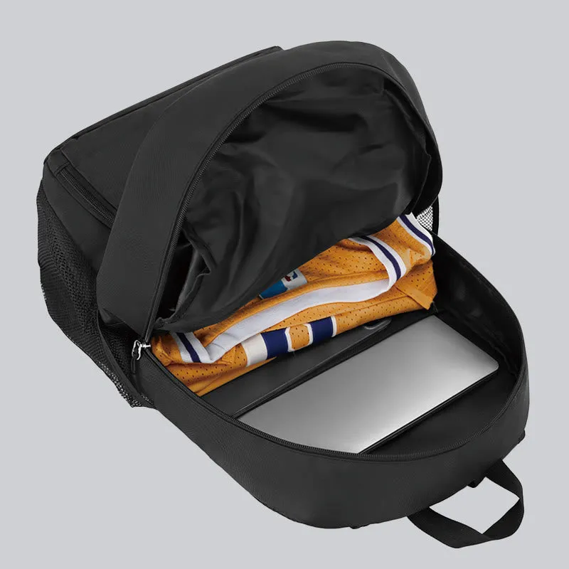 Large Capacity Sport Bag Durable Basketball Backpack with Shoes Compartment