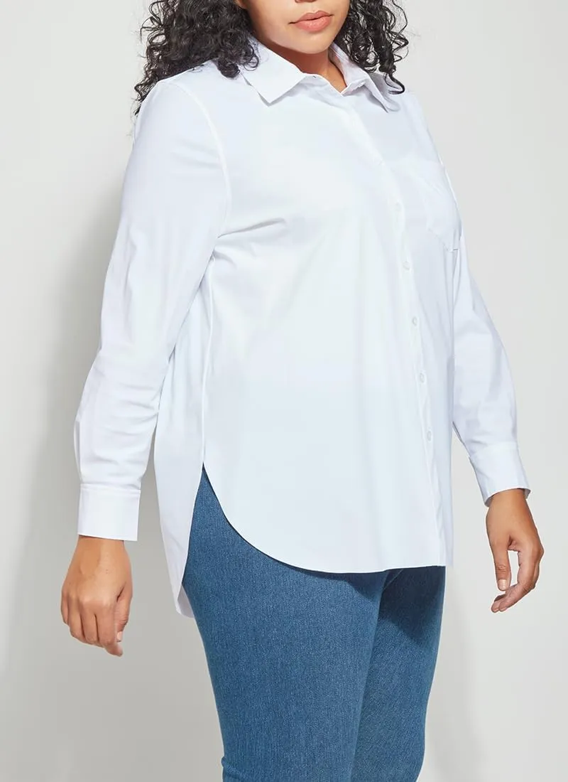 Lyssé Women's Schiffer Button Down Shirt