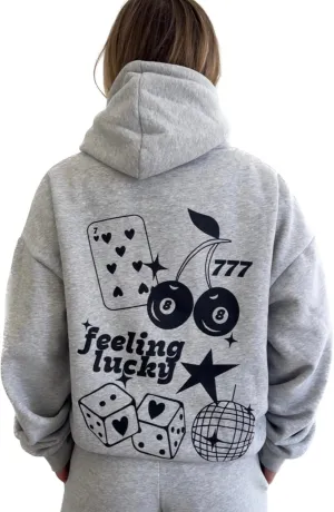 Meiweileya Womens Y2k Oversized Graphic Cute Preppy Hoodies Jacket Star Heart Print Long Sleeve Pocket Sweatshirt