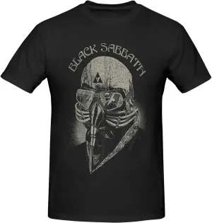 Mens T-Shirts Short Sleeve Fashion Tee Crewneck Top Clothing Black