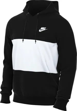 Nike Club Fleece Men's French Terry Color-Blocked Hoodie Size - Medium