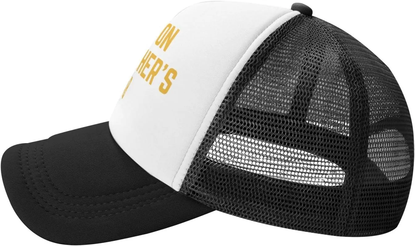 Put It On My Brother's Tab Hat Birthday Trucker Hat Baseball Cap Women Men Dad Hat Black