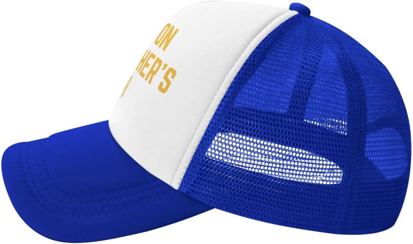 Put It On My Brother's Tab Hat Birthday Trucker Hat Baseball Cap Women Men Dad Hat Black