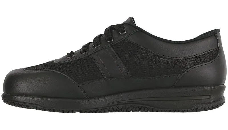 SAS Reverie Non Slip Lace Up Shoe - Black