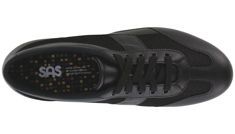 SAS Reverie Non Slip Lace Up Shoe - Black