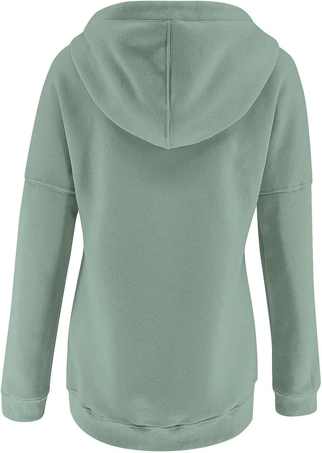 Sweatshirt for Women Fall Women's Casual Hoodies Long Sleeve Solid Lightweight Pullover Tops Loose Sweatshirt with Pocket