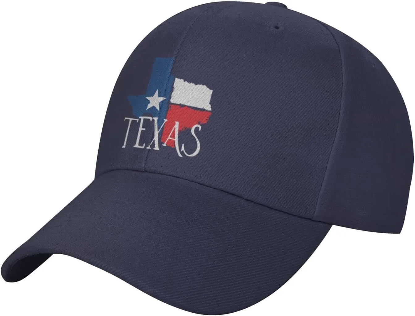 Texas - Distressed Texas map Gifts Baseball Cap Men Hat Women Dad Hat Sun Hat Adjustable Trucker Hat Cowboy Hat Black
