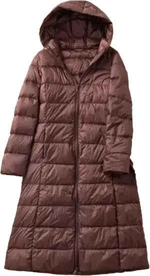 Winter Women Clothing Loose Hooded Down Jacket Warm Down Coat Parkas Female Long Puffer Outwears