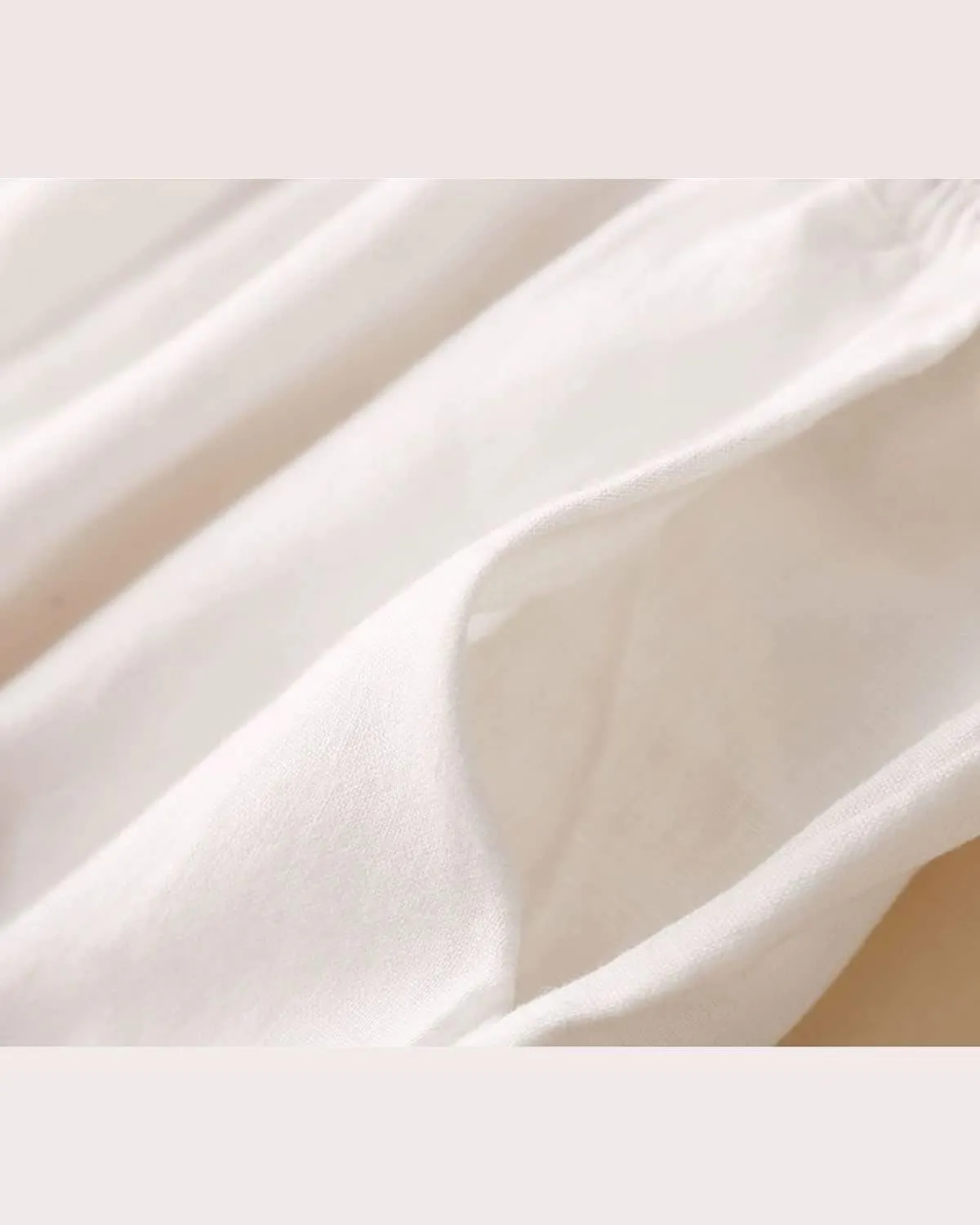 Women's 100% Linen Wide Leg Pants Casual Loose High Waisted Flowy Palazzo Trousers with Pockets