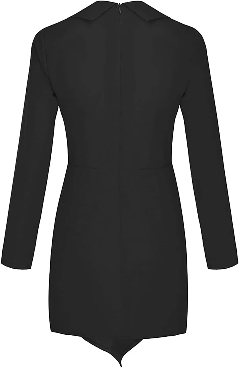 Women's Bodycon Blazer Dress Slim Fit Wrok Office Business Dress Long Sleeve Suit Sets Pencil Dress Formal Uniform