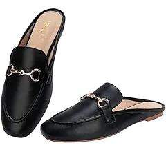 Women's Flat Moccasins With A Round Toe    B46496