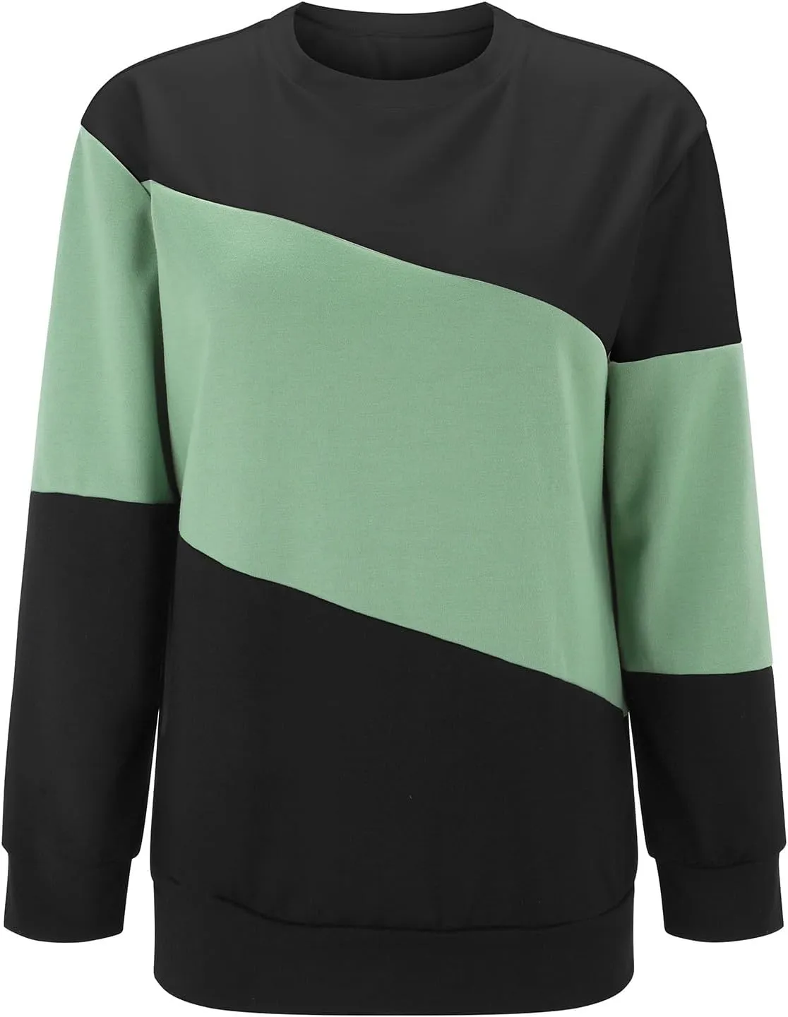 Womens Oversized Sweatshirts Fall Crewneck Long Sleeve Pullover Sweatshirt Trendy Lightweight Outdoors Tops Pockets