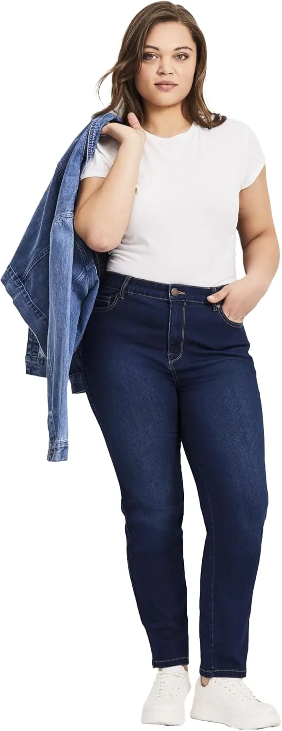 Women's Plus Size Butter Denim Straight Leg Jean